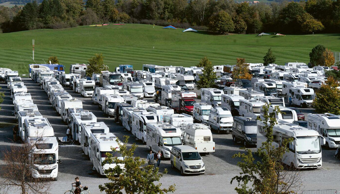 Übernachten am Suisse Caravan Salon ist ab 2025 wieder möglich.